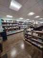 The Commons — teal slatwall retail