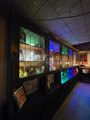The Depths — RGB stained glass cabinet wall