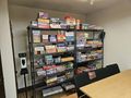 The Holt — game library shelves