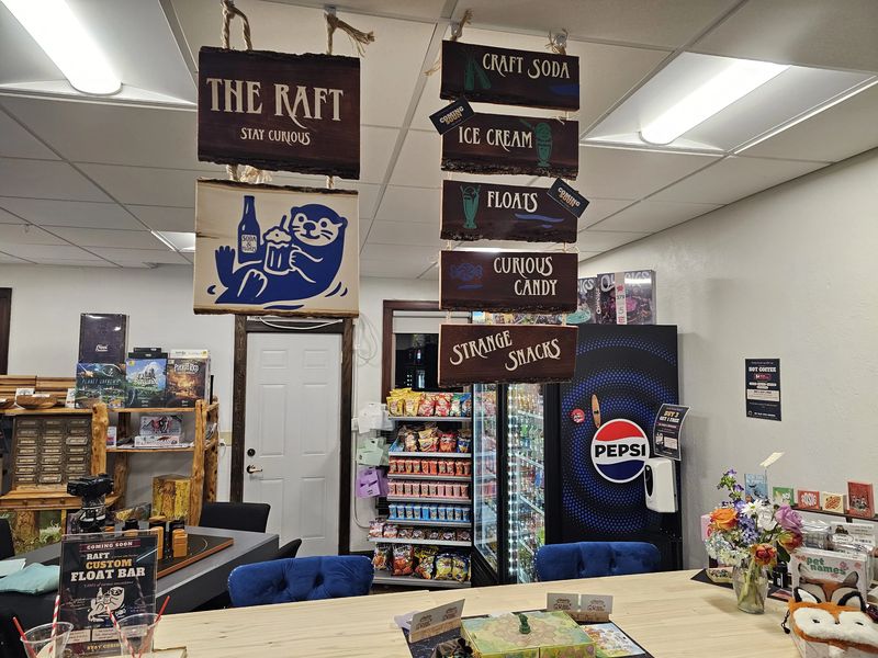 The Raft — craft soda, candy & snacks shop
